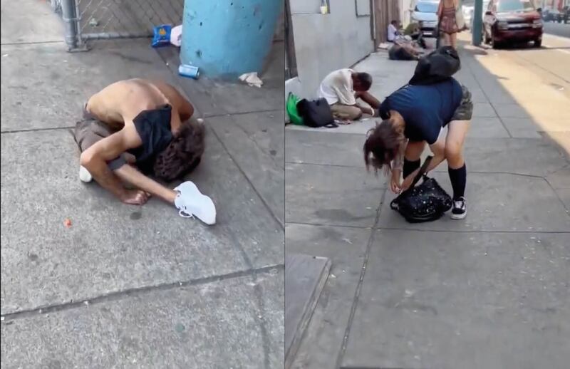 Estas son las horribles imágenes que ha dejado la droga ‘zombie’ en Estados Unidos
