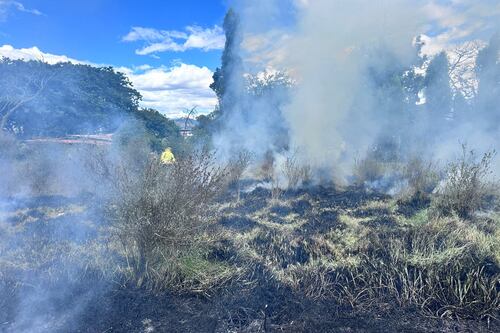 Ciudadano provocó incendio en Tumbaco, Quito: esta es la sanción que deberá pagar