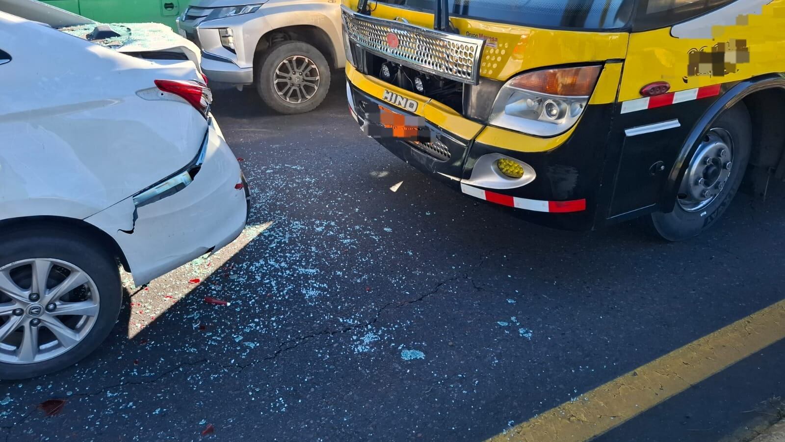 Accidente en la Rumiñahui