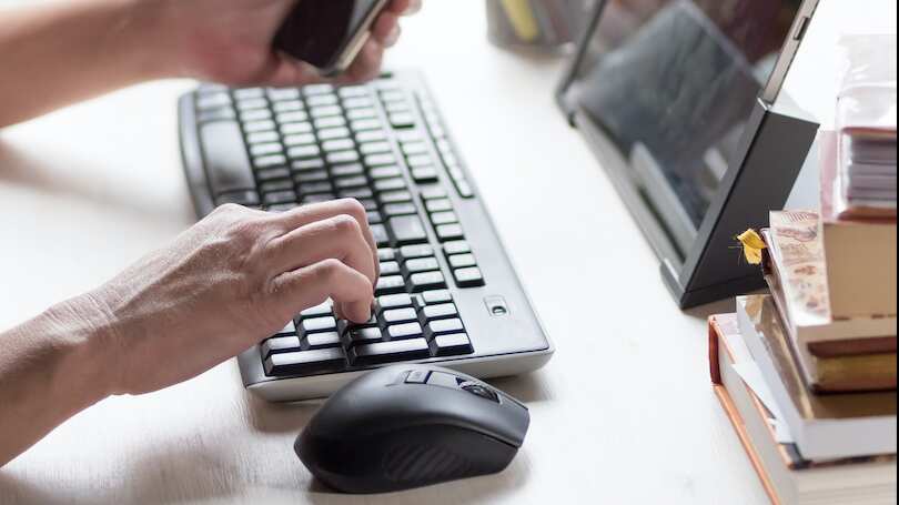 Imagen referencial de un trámite en línea