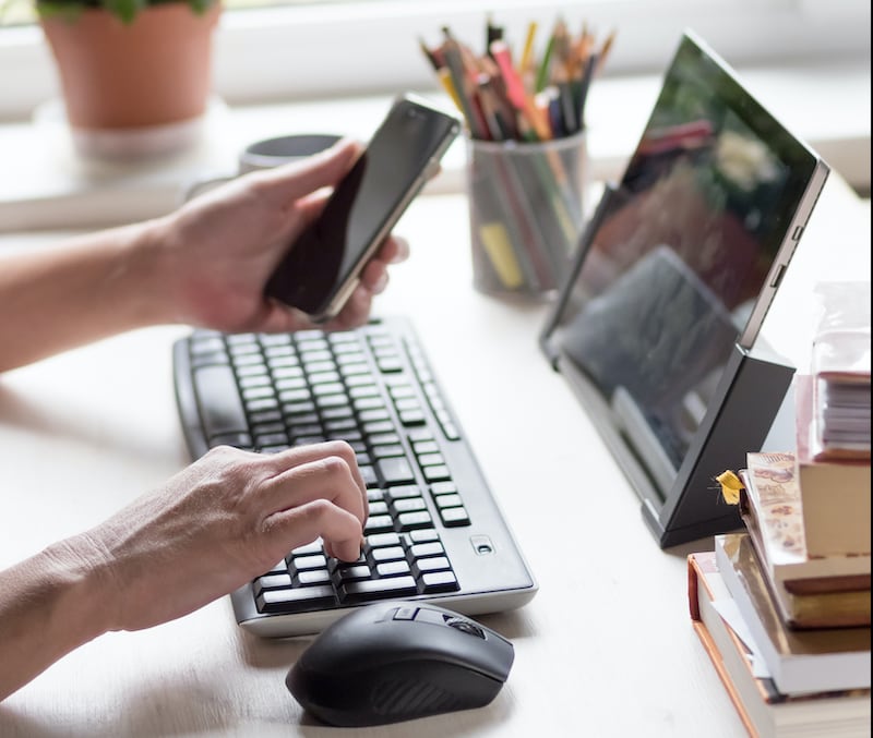 Imagen referencial de un trámite en línea