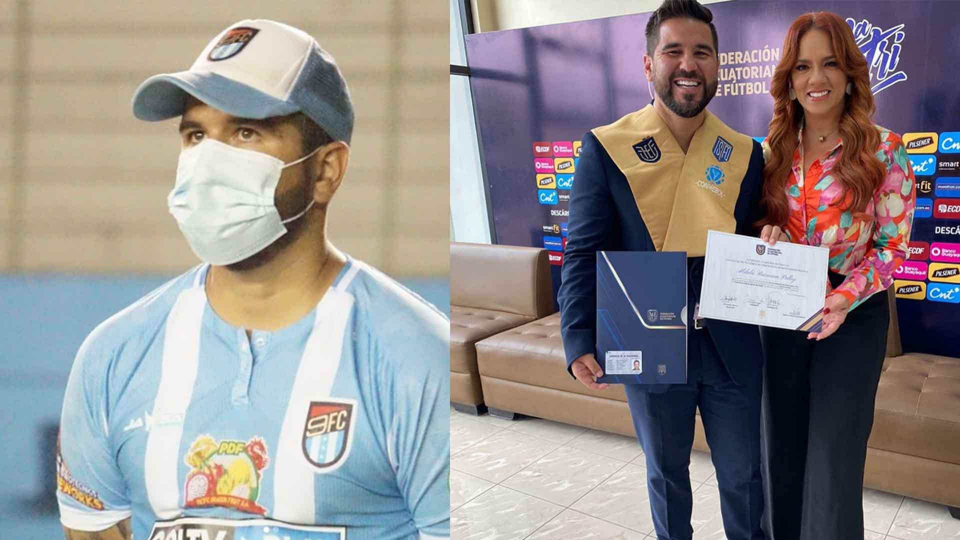 Dalo Bucaram obtuvo su licencia A y B como Director Técnico.