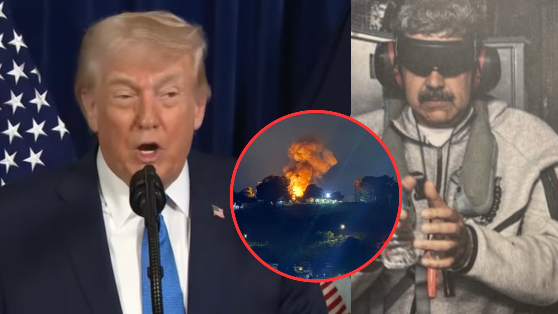 Trump anunció segundo ataque a Venezuela tras caída de Maduro