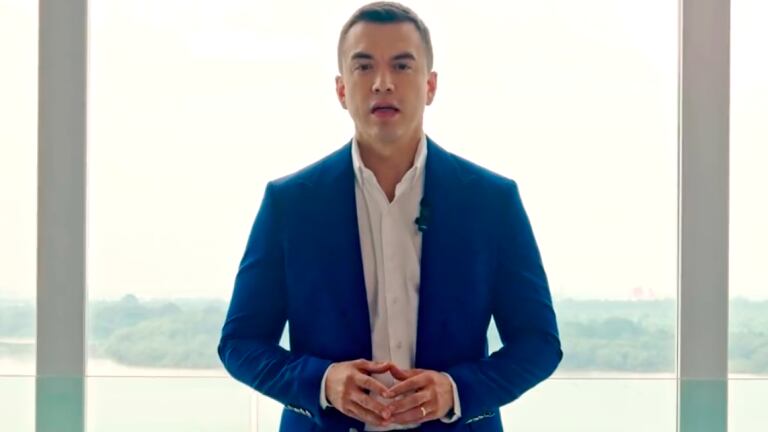 El hijo de Álvaro Noboa se lanza a la Presidencia de Ecuador