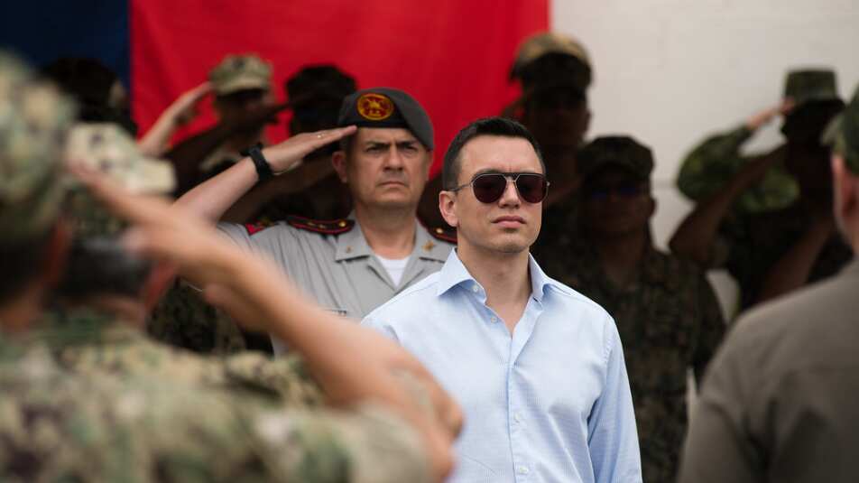 Daniel Noboa rindió cuentas de su año de gestión