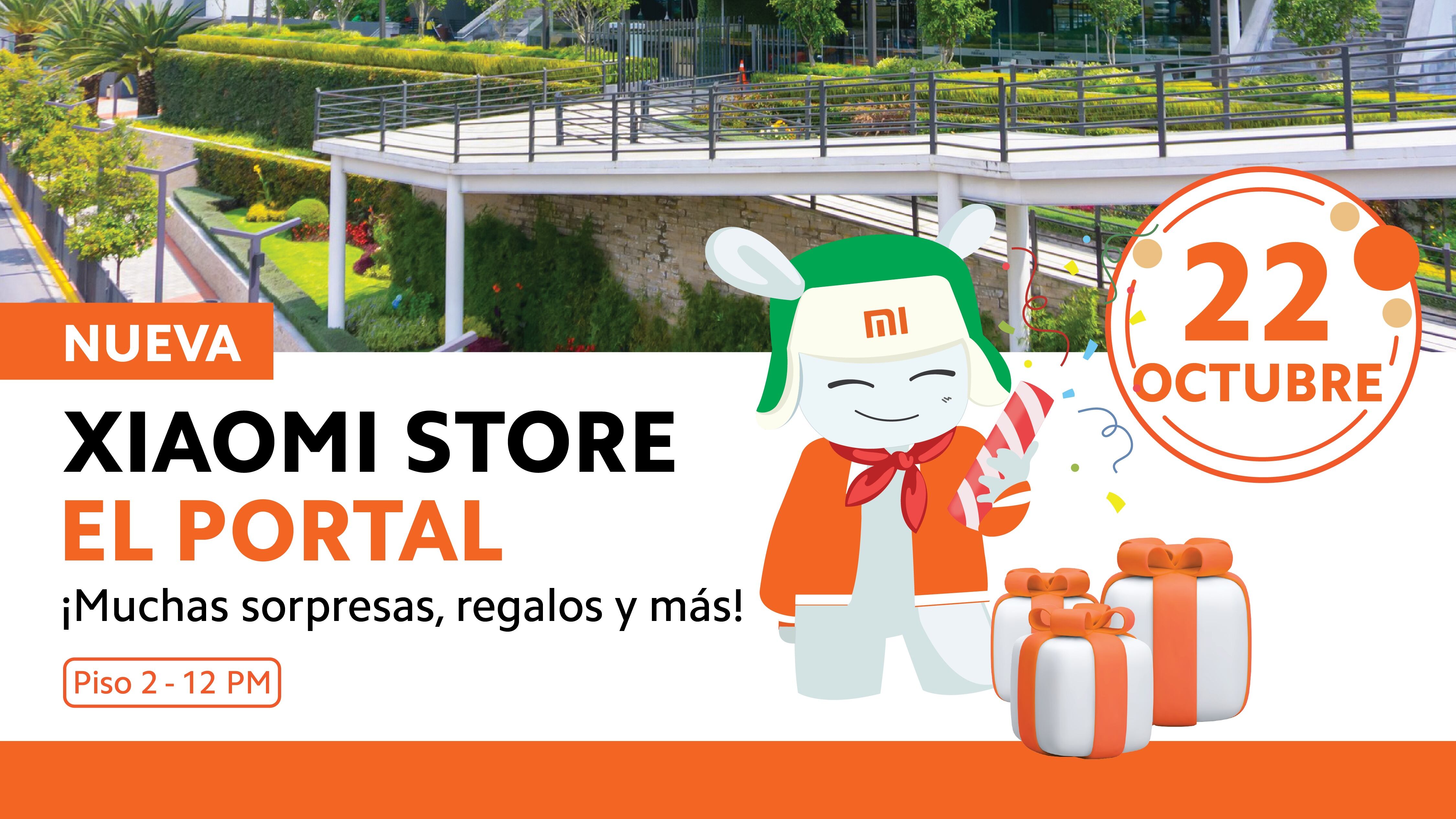 Ofertas disponibles exclusivamente por la apertura de Xiaomi Store El Portal.