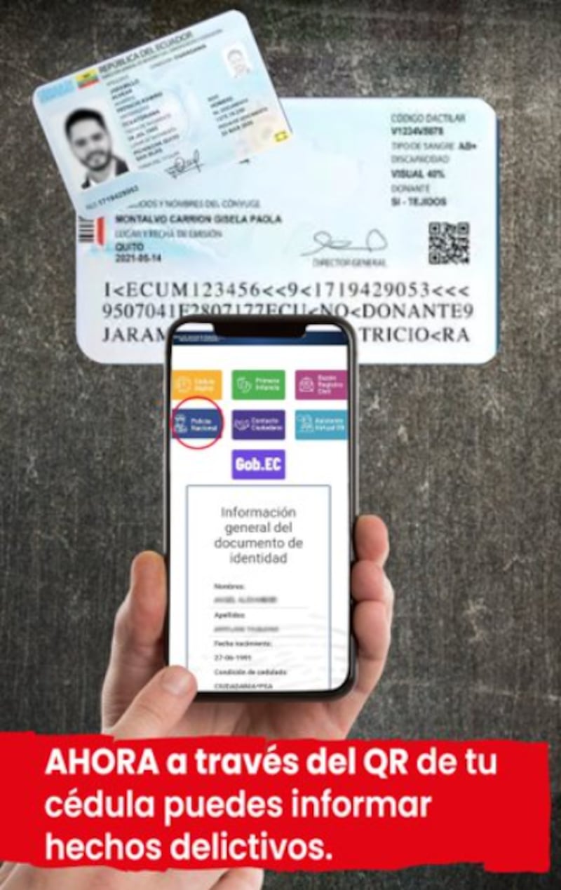 Paso a paso para denunciar delitos, sospechosos y hechos de violencia con tu cédula y de forma reservada