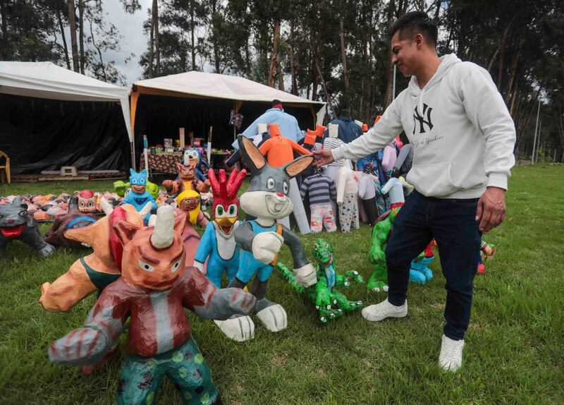 Áreas autorizadas para monigotes en Cuenca este fin de año.