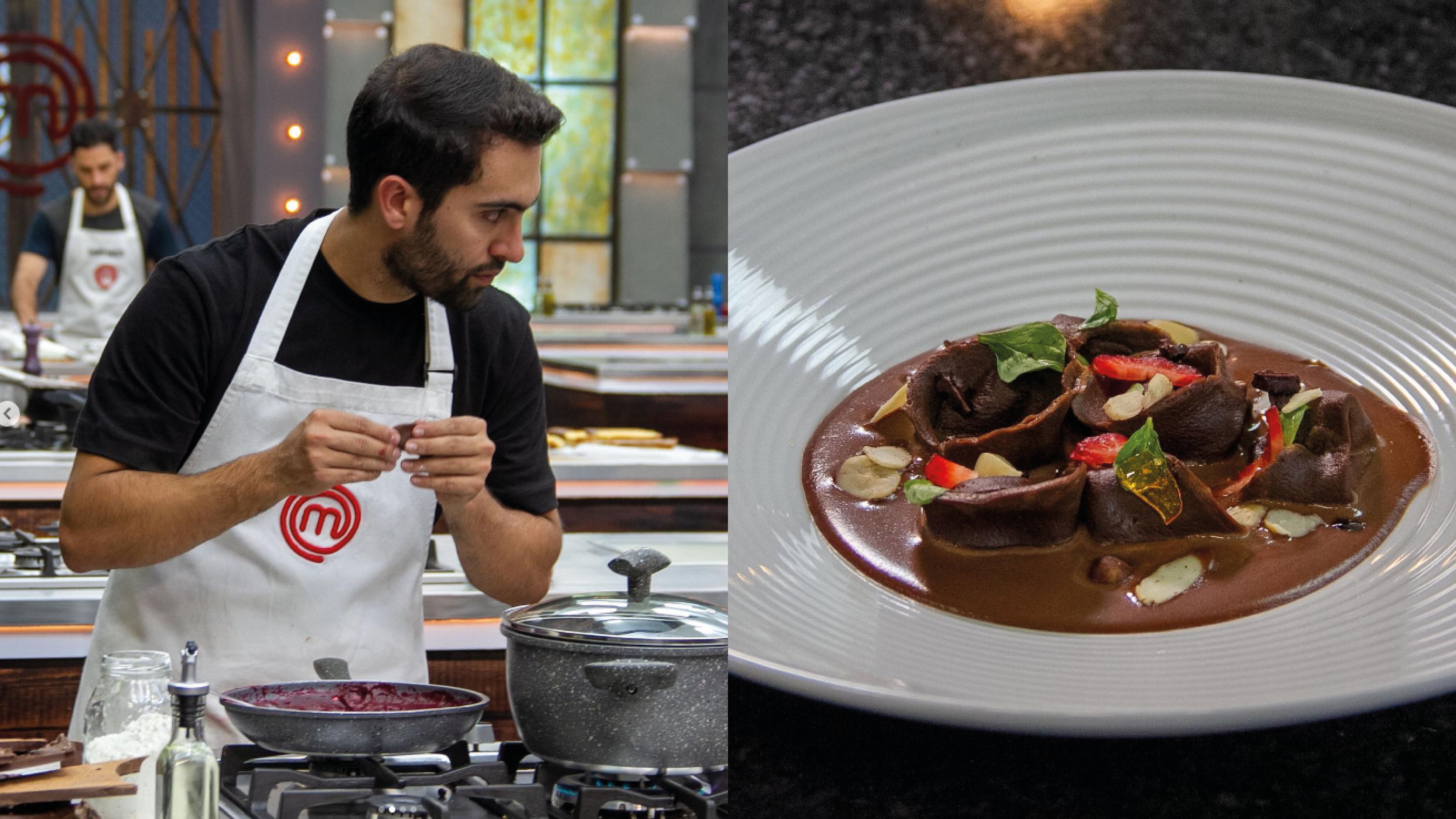 Jamil y su espectacular pasta de chocolate