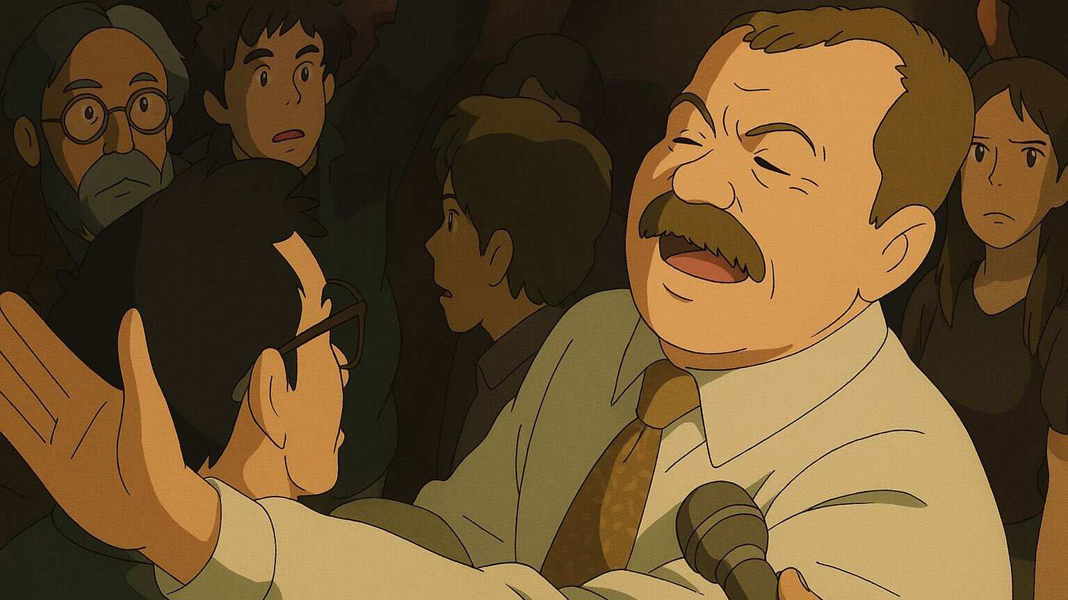 Imagen recreada al estilo estudio Ghibli con inteligencia artificial.