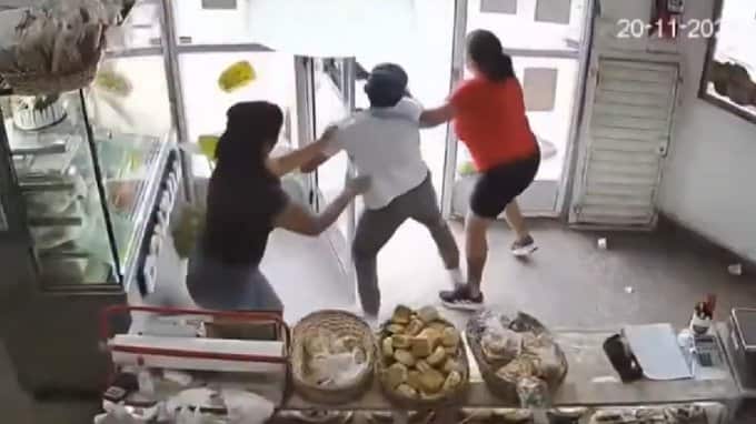 Empleadas de panadería en Lanús enfrentan a delincuentes y frustran un robo armado.