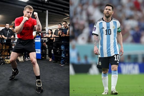 “Que le pida a Dios que no me lo encuentre”: Canelo Álvarez amenaza duramente a Lionel Messi