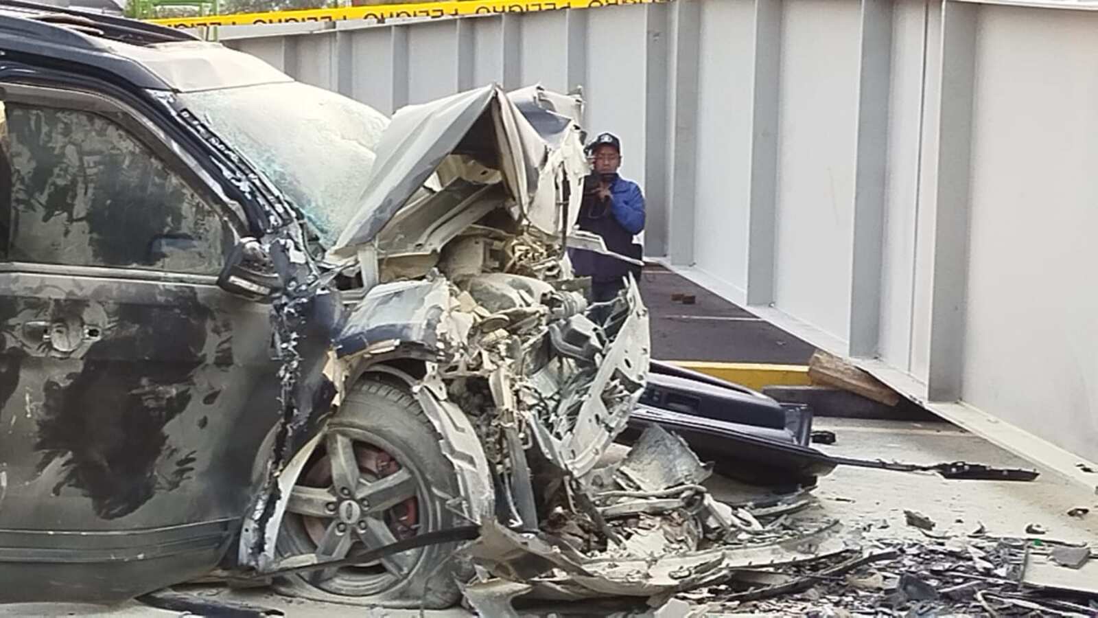 Trágico accidente en la Autopista General Rumiñahui dejó un fallecido y cuatro heridos