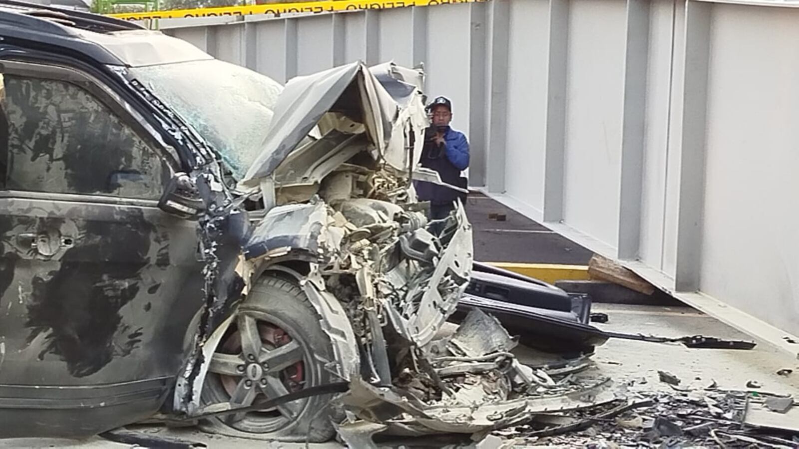 Trágico accidente en la Autopista General Rumiñahui dejó un fallecido y cuatro heridos