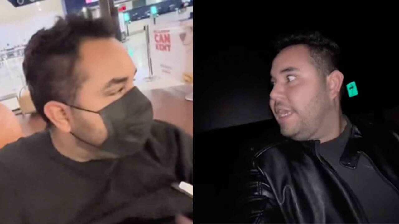 "Tikroker se queda dormido en el cine".