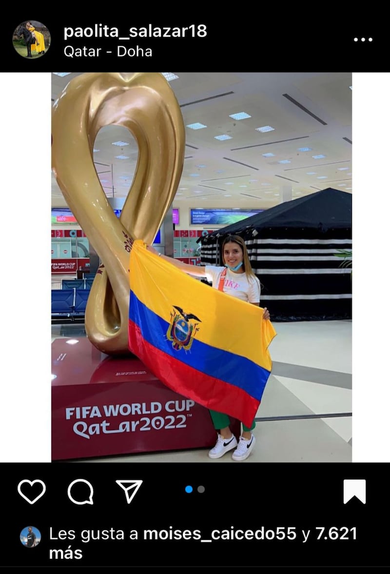 ¿Quién es Paola Salazar, la hermosa novia de Moisés Caicedo?