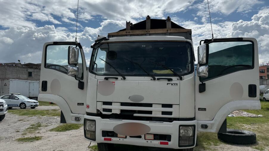 Capturan camión con más de USD 9 millones en cocaína en el norte de Quito