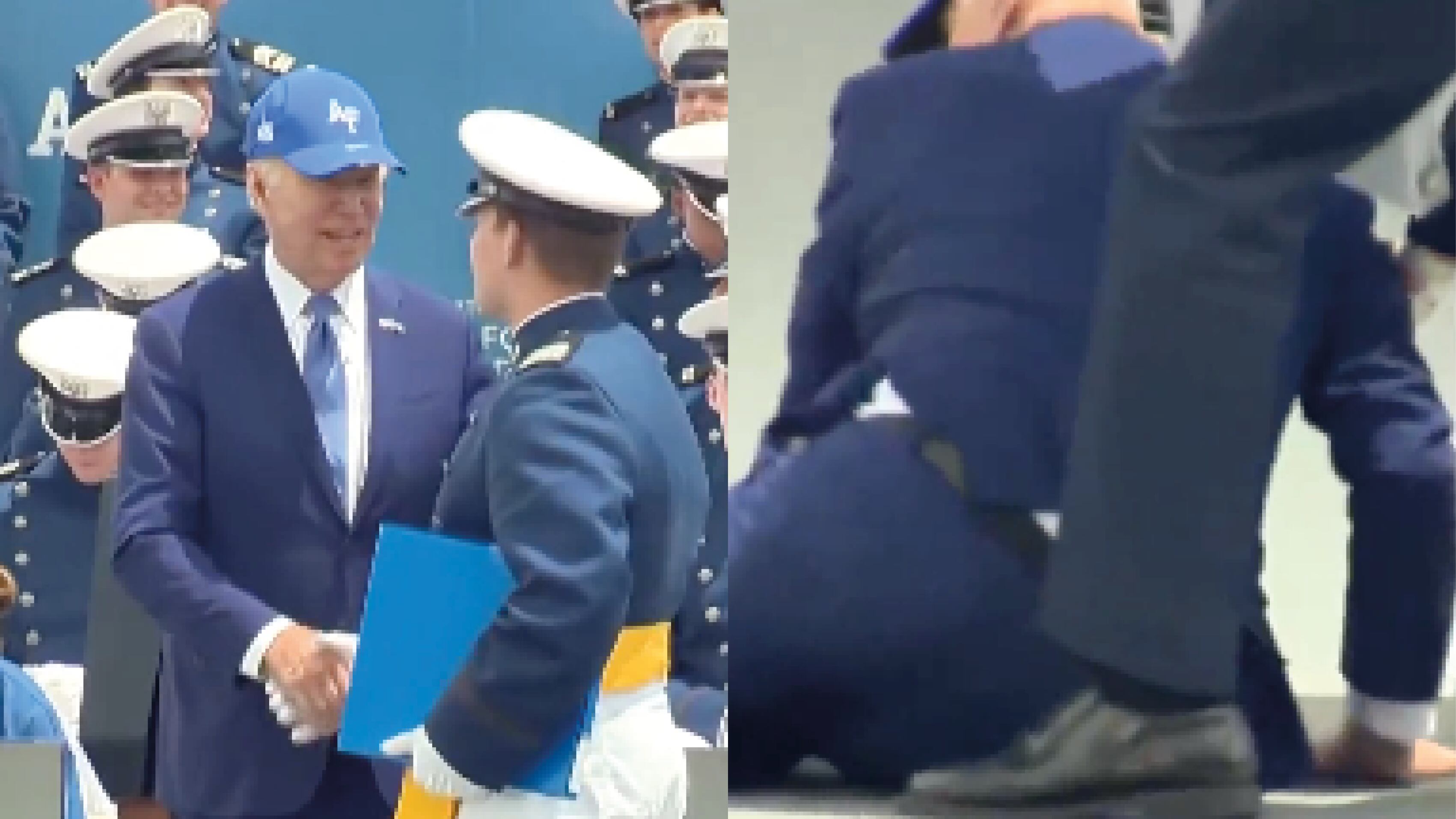 Presidente Joe Biden sufre una caída