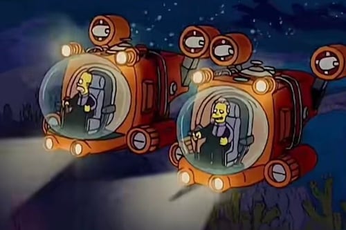 ¡Ya no es gracioso! Los Simpson vaticinaron la desaparición del sumergible Titan, así termina el episodio