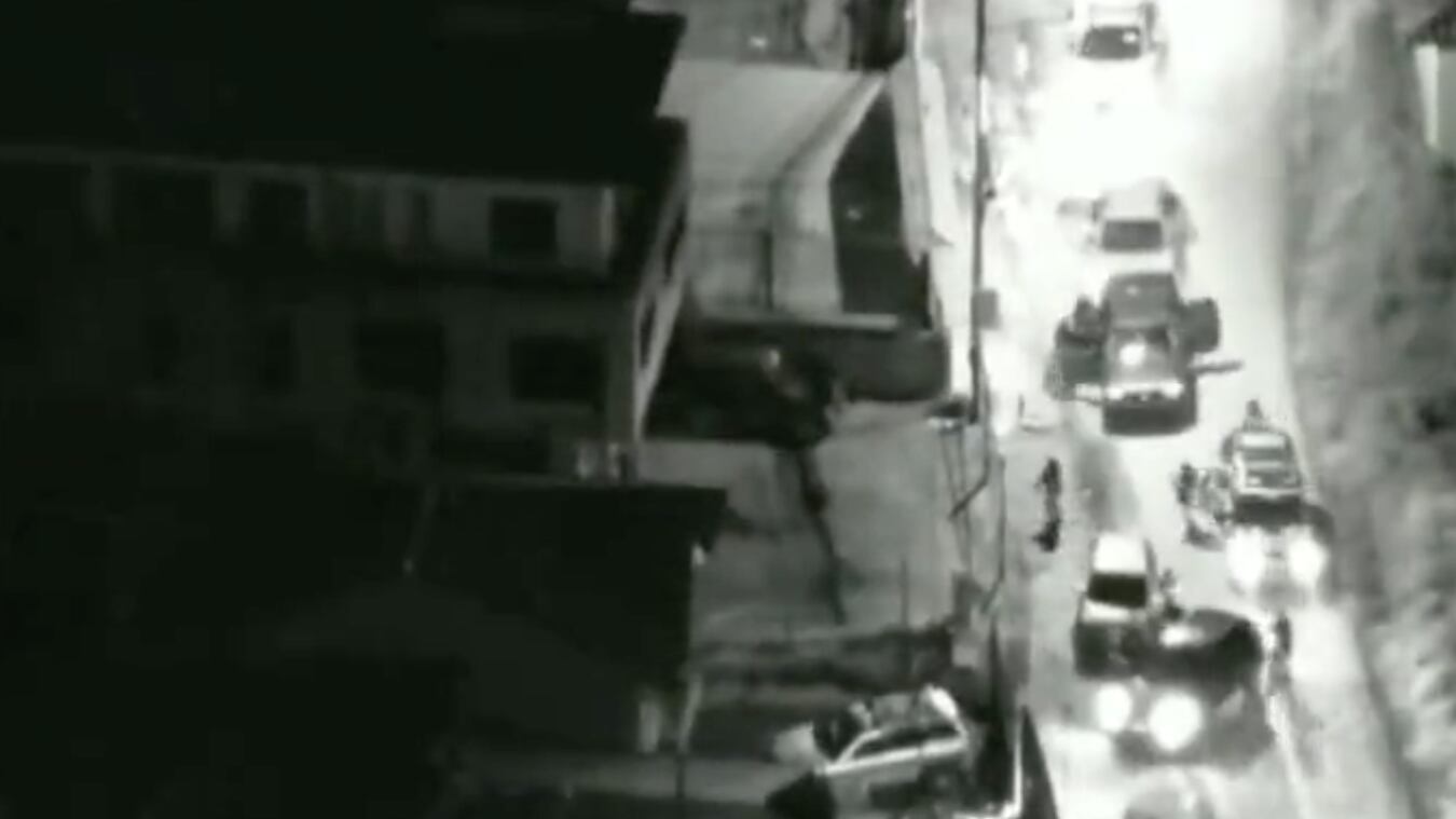 Operativo donde fue detenido