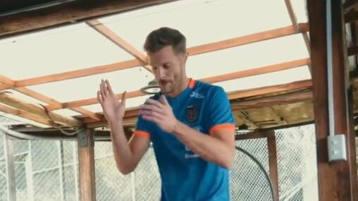 Javier Burrai bailando Salsa Choque