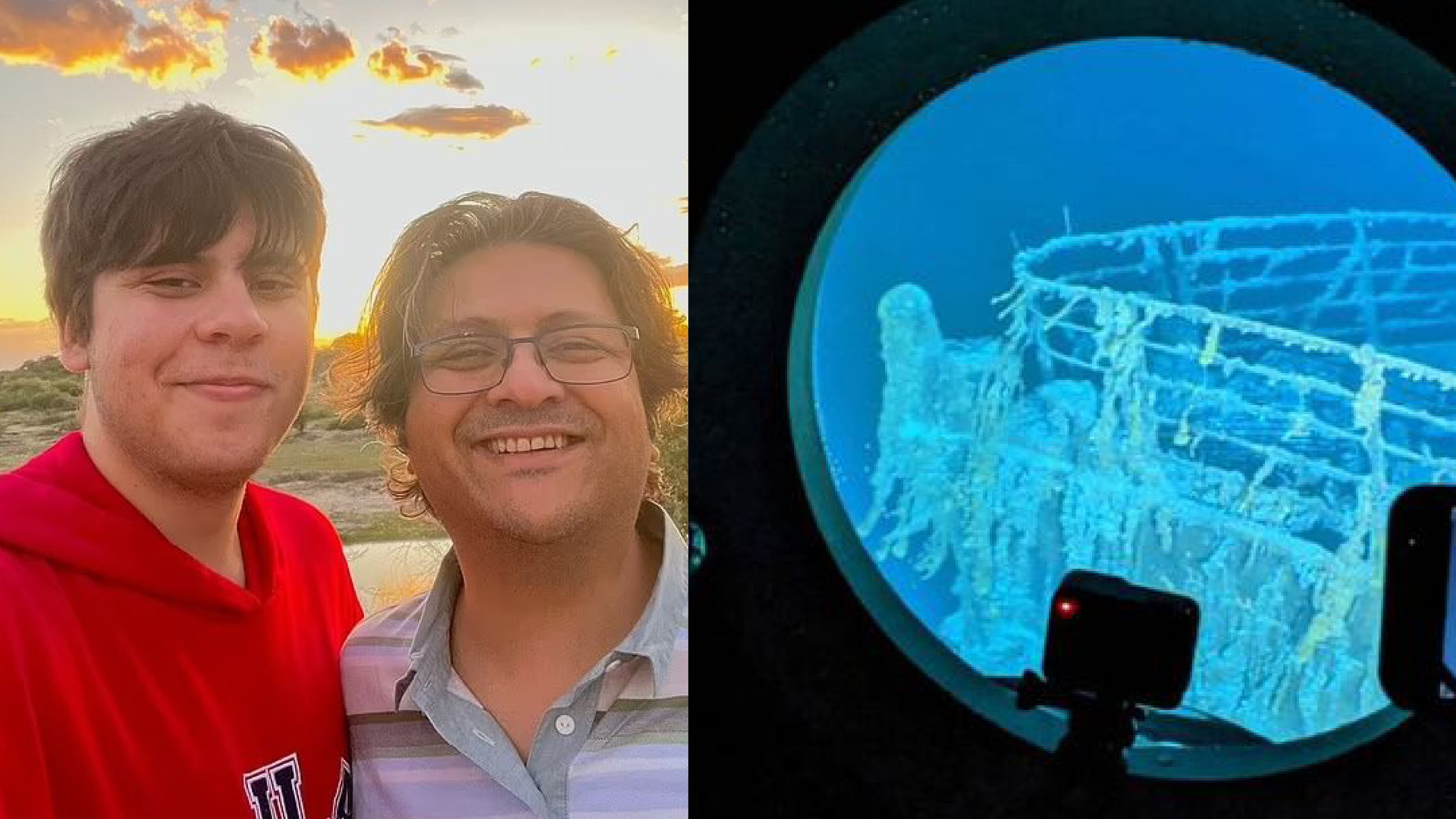 Los magnates que están en el submarino perdido del Titanic