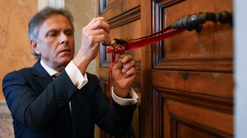Papa León XIV reabrió el apartamento papal del Palacio Apostólico
