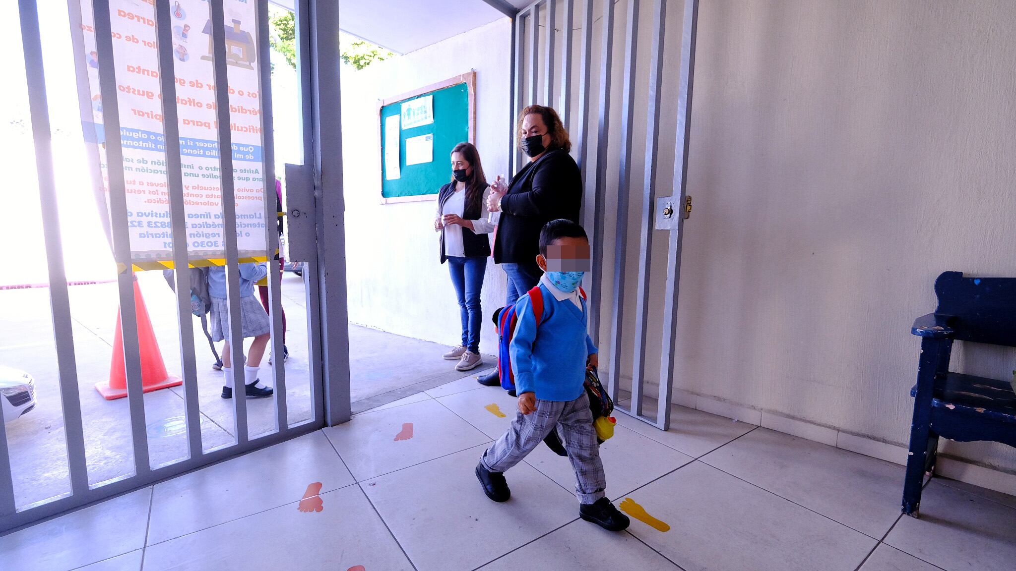 La Secretaría de Educación vigiló que las escuelas respetaran los protocolos sanitarios.
