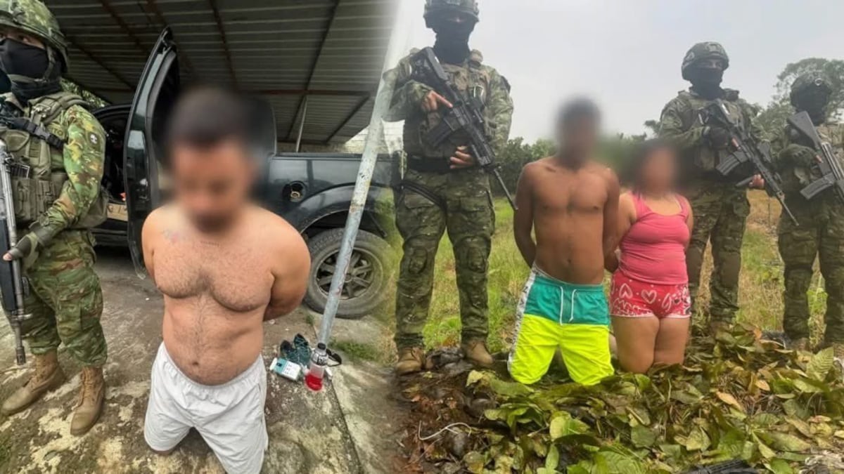 Presuntos sicarios de la masacre en Quinsaloma