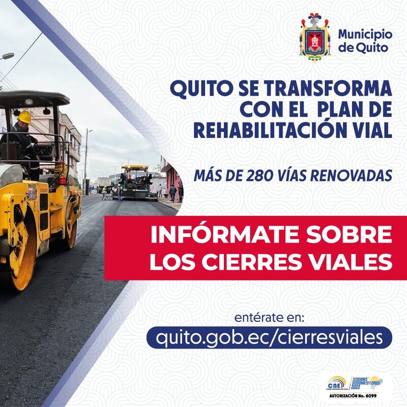 Plan de Rehabilitación Vial