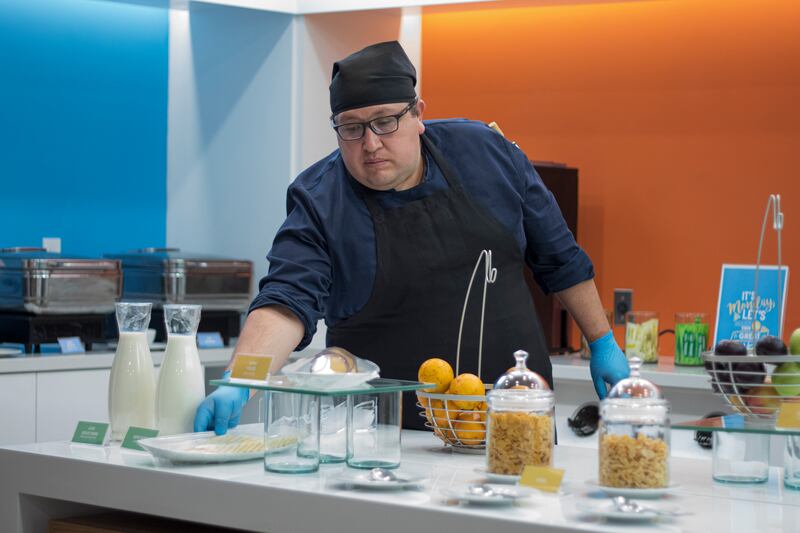 Cocina de Hotel Hampton en Quito