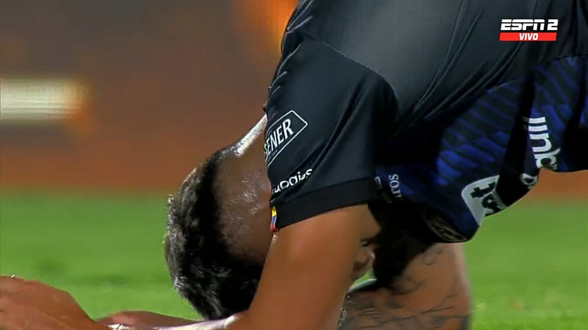 Michael Hoyos con el IDV tras eliminarse de la Copa Libertadores