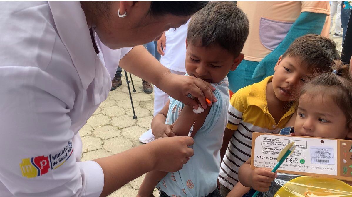 ontra la poliomielitis, sarampión y rubéola