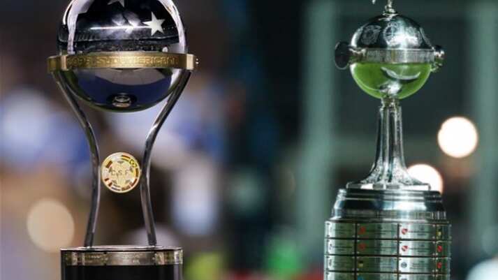 Trofeo de la Copa Sudamericana y Libertadores