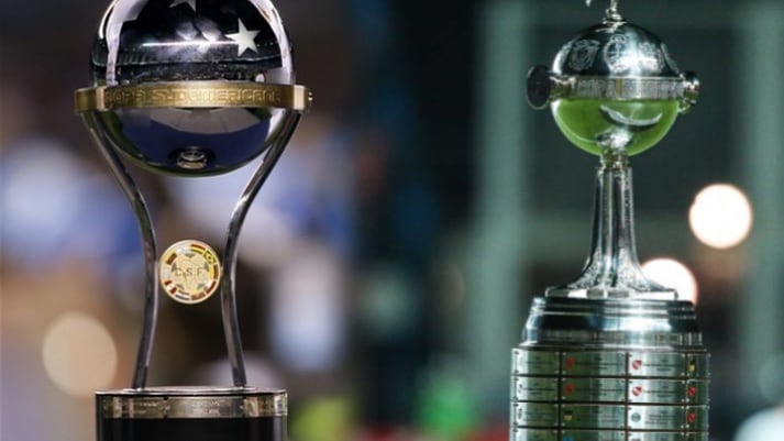 Trofeo de la Copa Sudamericana y Libertadores