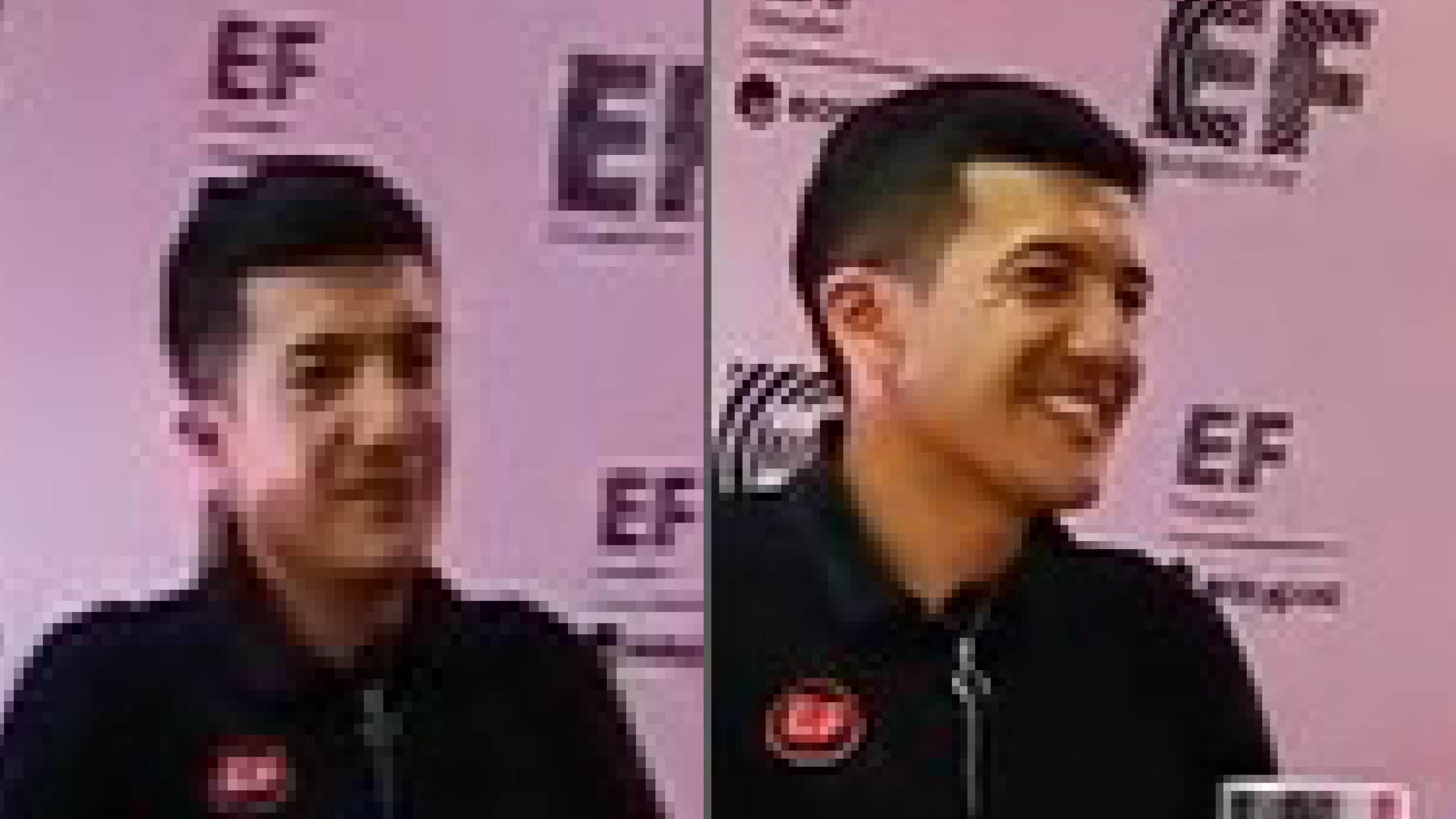 Richard Carapaz y sus miradas en la presentación de EF Education Easy Post.