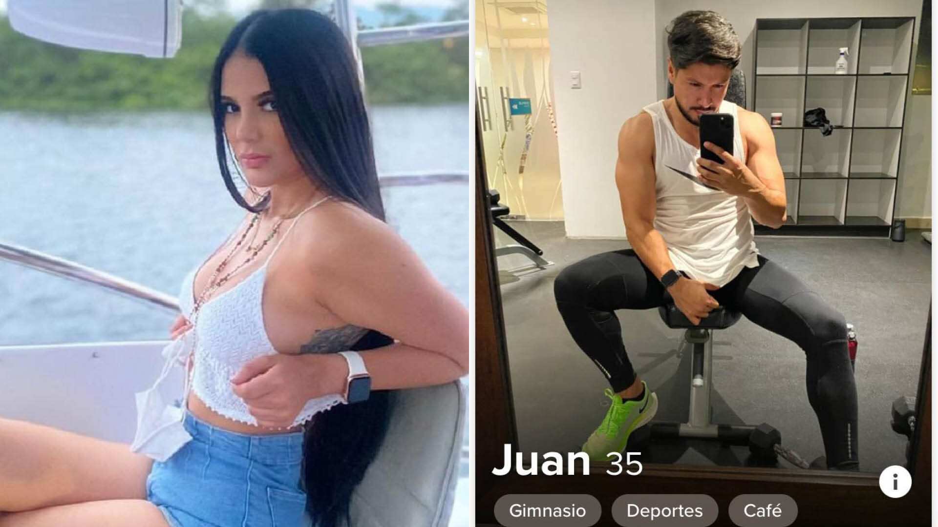 Indignación en redes por fotos del exnovio de Naomi Arcentales en Tinder