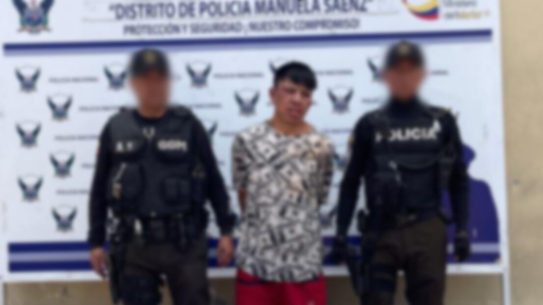 Violador serial fue capturado en Quito.