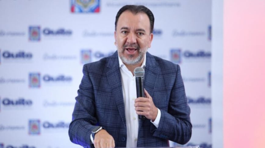 Pabel Muñoz, alcalde de Quito