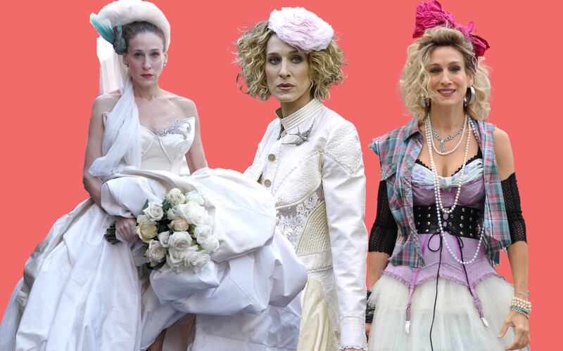 Sarah Jessica Parker como Carrie Bradshaw (Foto: Internet)