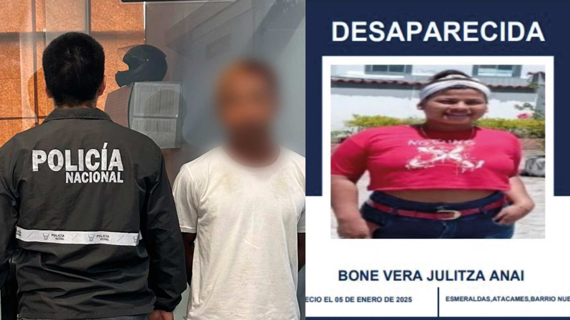 Una pareja fue asesinada y enterrada en Esmeraldas: Un joven 15 años está detenido