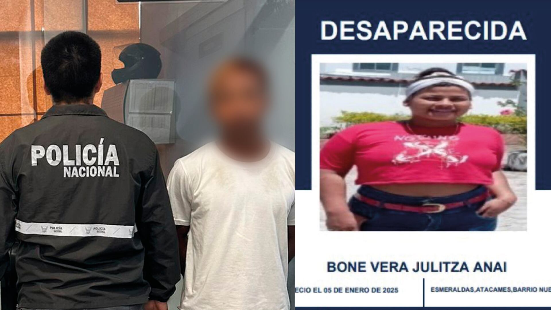 Una pareja fue asesinada y enterrada en Esmeraldas: Un joven 15 años está detenido