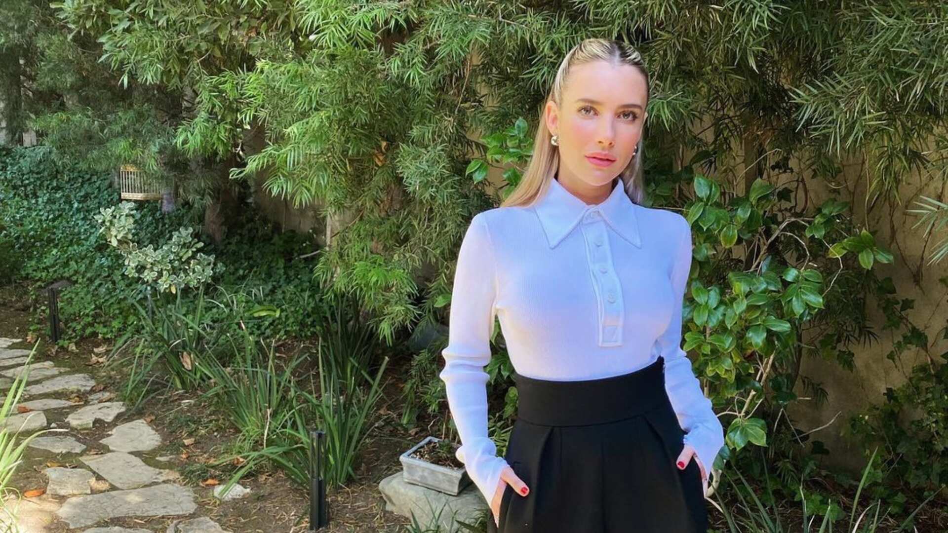 La actriz se está tomando con calma la relación.