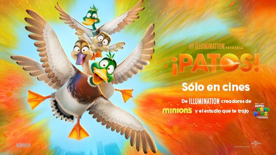 ¡Patos! se toma la pantalla del cine y estrena el 14 de diciembre