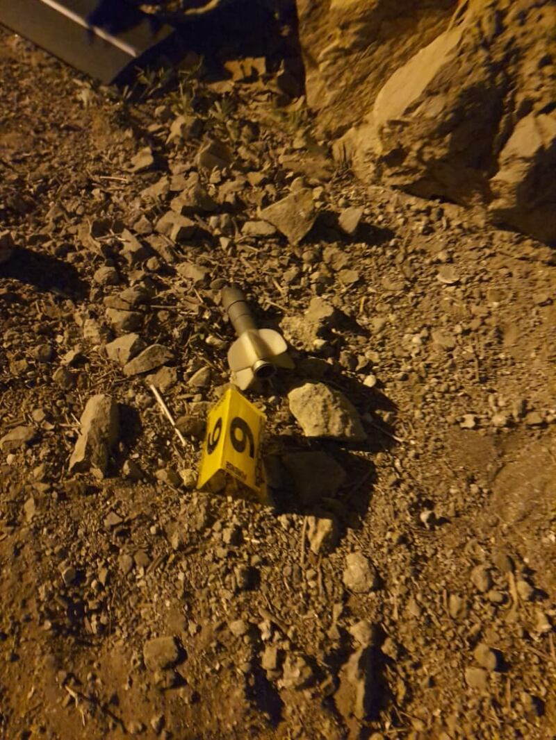 Así quedó la casa del hijo de alias Fito tras su intento de asesinato en Manta