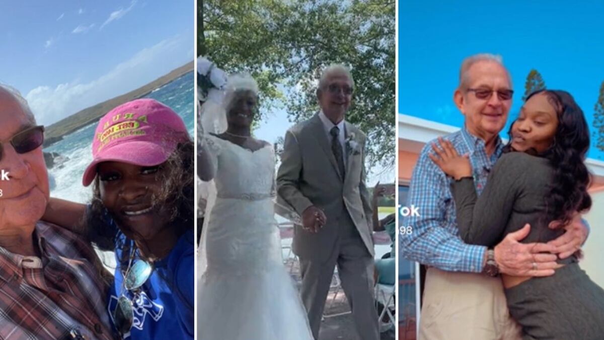 Miracle Pogue, oriunda de Starkville, Mississippi se casó con Charles Pogue, quien tiene 85 de edad.