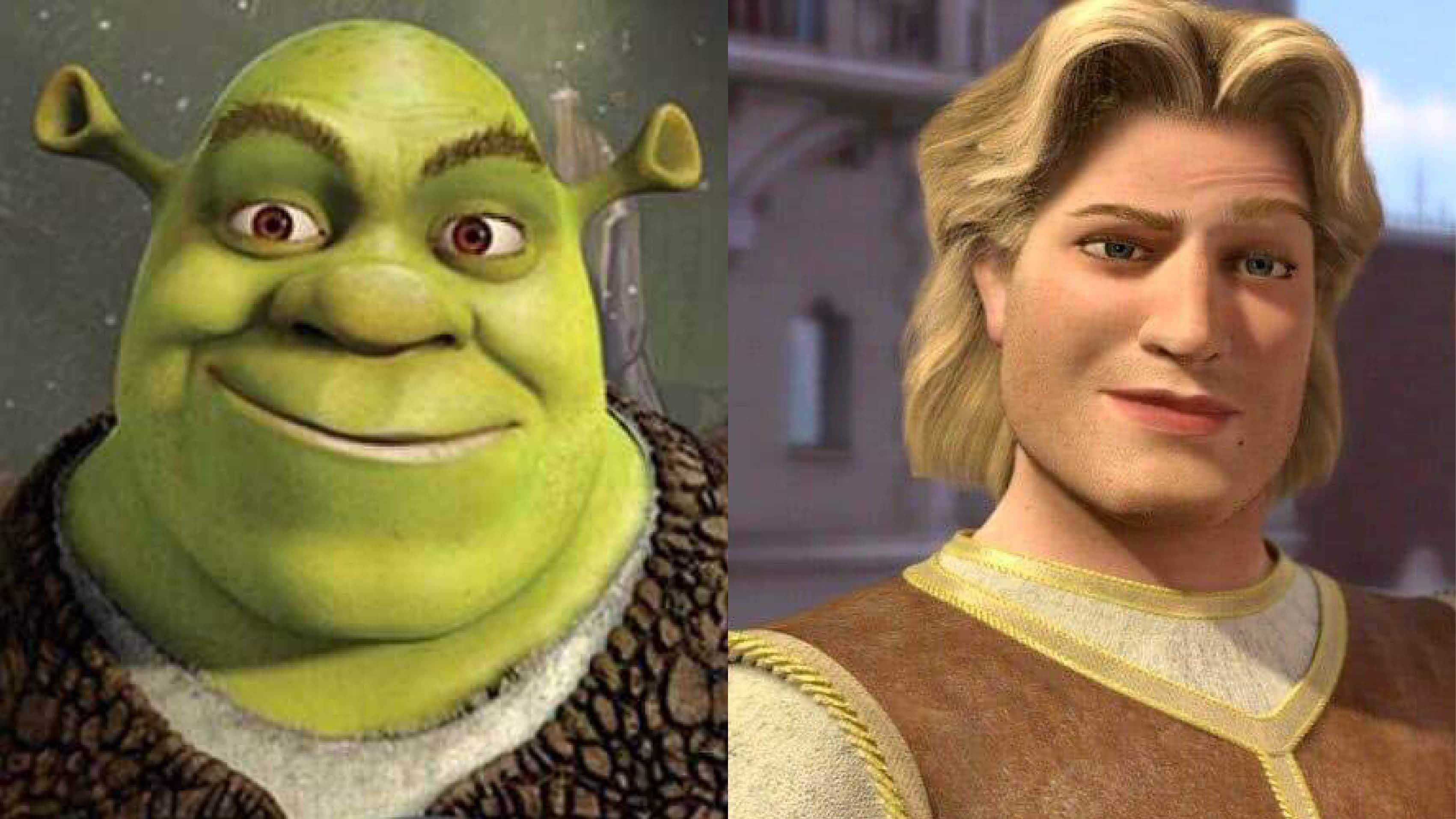 Los personajes de Shrek en la vida real