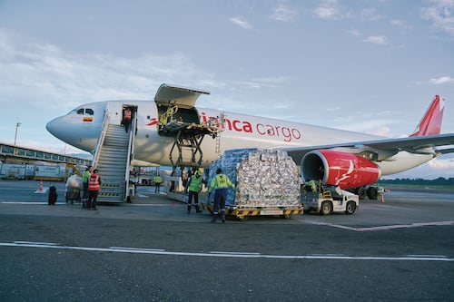 Avianca logró un crecimiento superior al 16 % en Ecuador en el transporte aéreo de flores