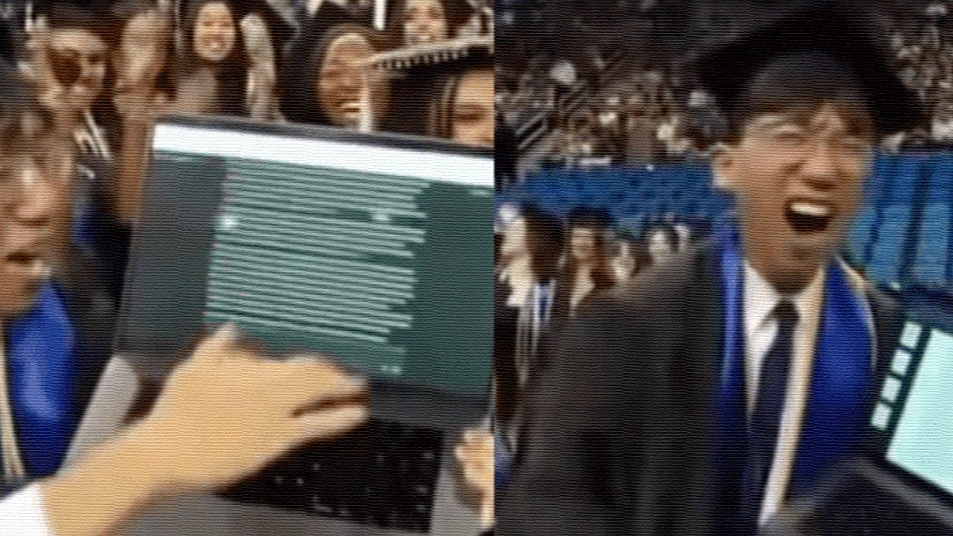 Universitario se hace viral por agradecer a ChatGPT en plena ceremonia