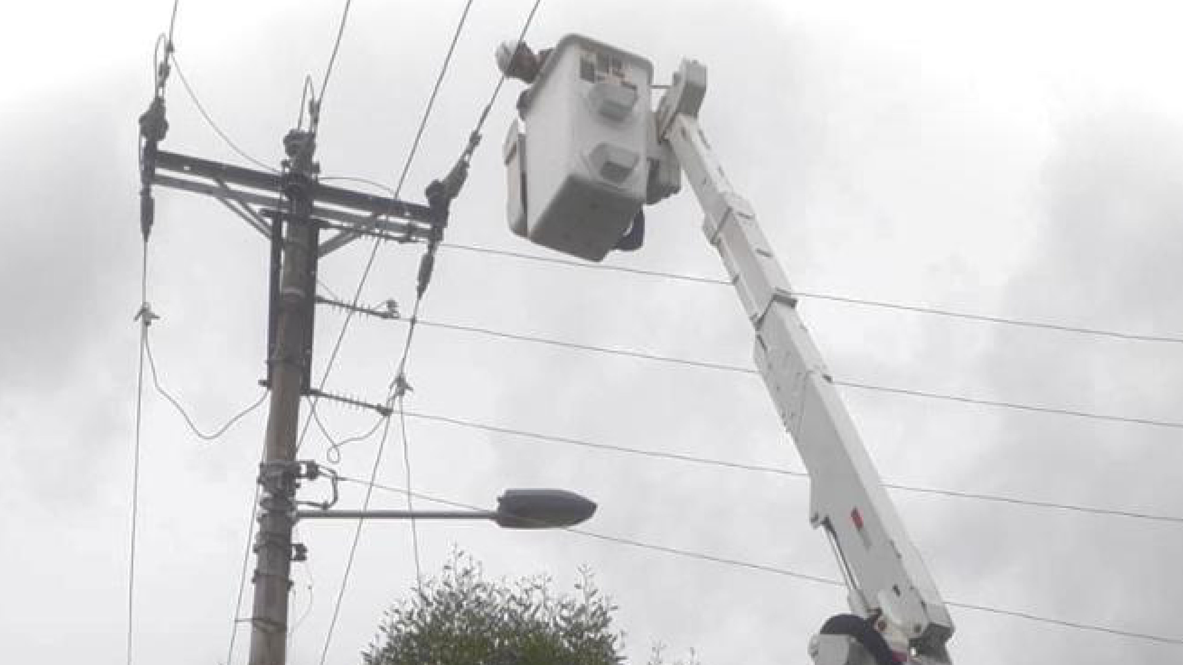 Trabajos de la Empresa Eléctrica